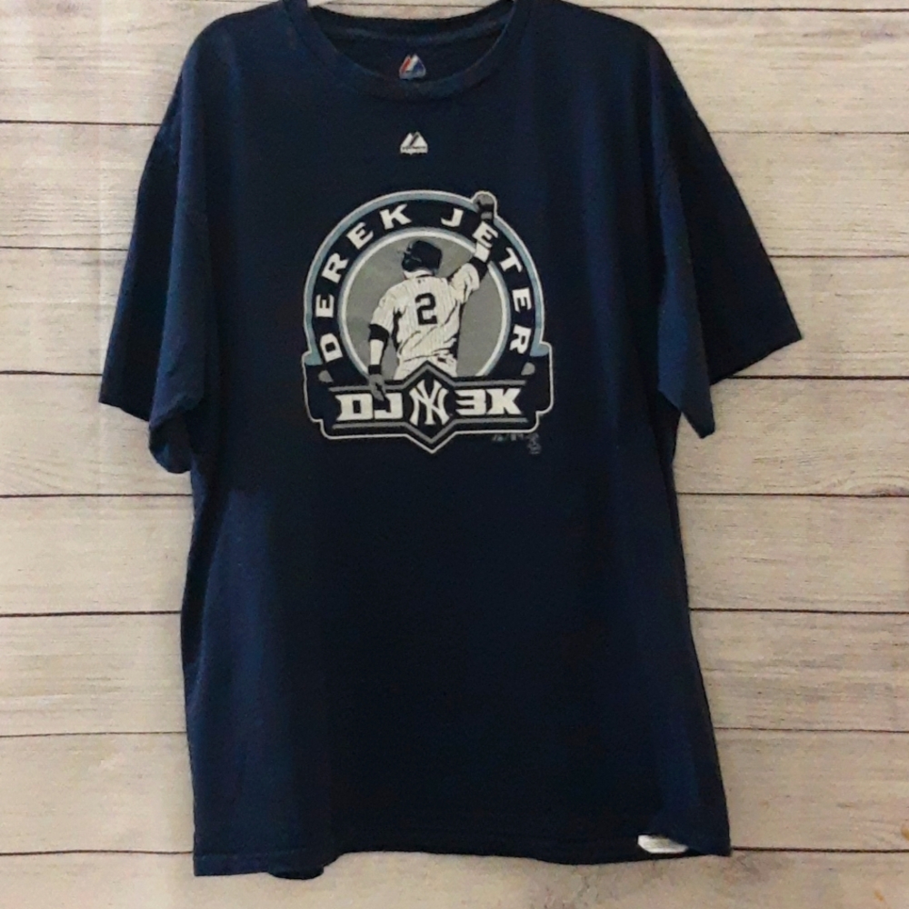 MLB NY Yankees Derek Jeter 3K Officially Licensed Tee 2011 Men's XL
